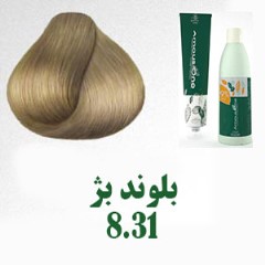 کیت رنگ موی گیاهی آموس وان، رنگ بلوند بژ	