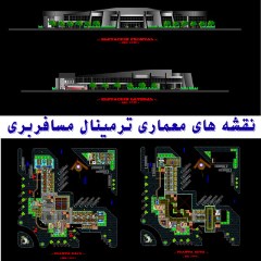 Bus terminal map collection, foreign sample