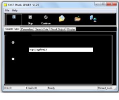 نرم افزار جمع آوری ایمیل از سطح سایت ها Fast Email Spider