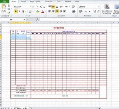 جدول لیستوفر آرماتوربندی